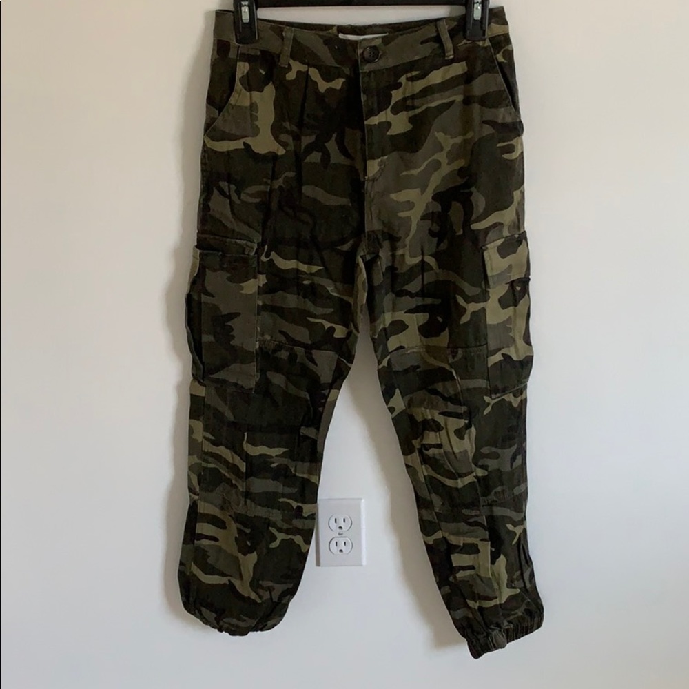 Camouflage joggers